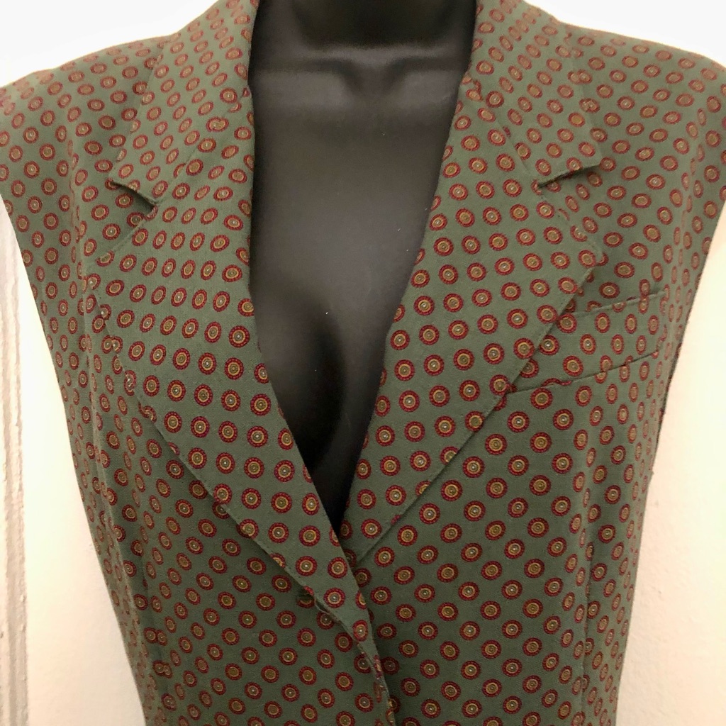 Vintage Classic Elegant Blazer Vest